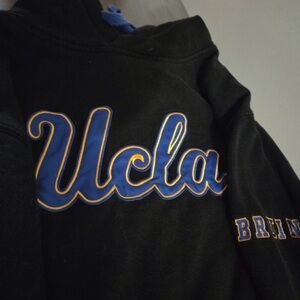UCLA Stadium Athletics Black and Blue Hoodie